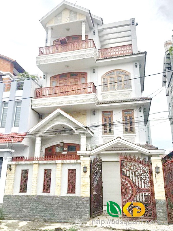 Bán biệt thự 4 tầng hẻm 160 Nguyễn Văn Quỳ quận 7.